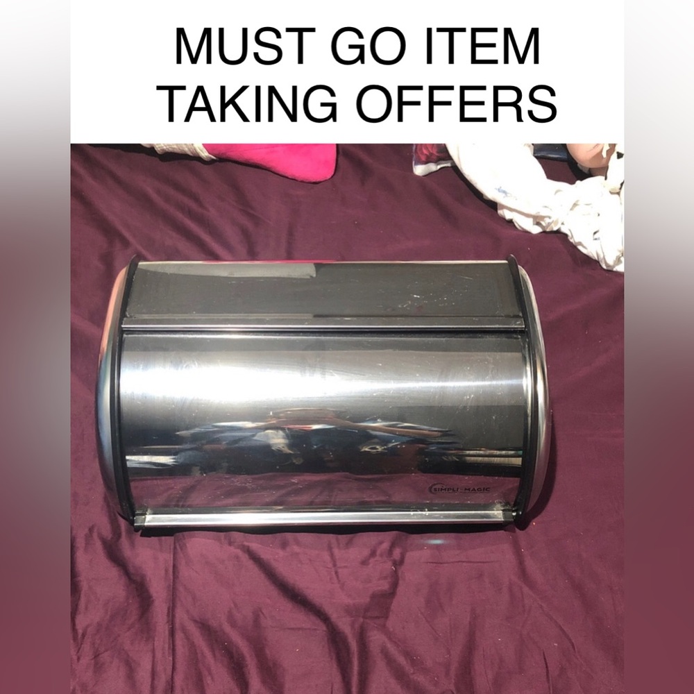 🏋️‍♂️ Simpli-Magic Silver Bread Box